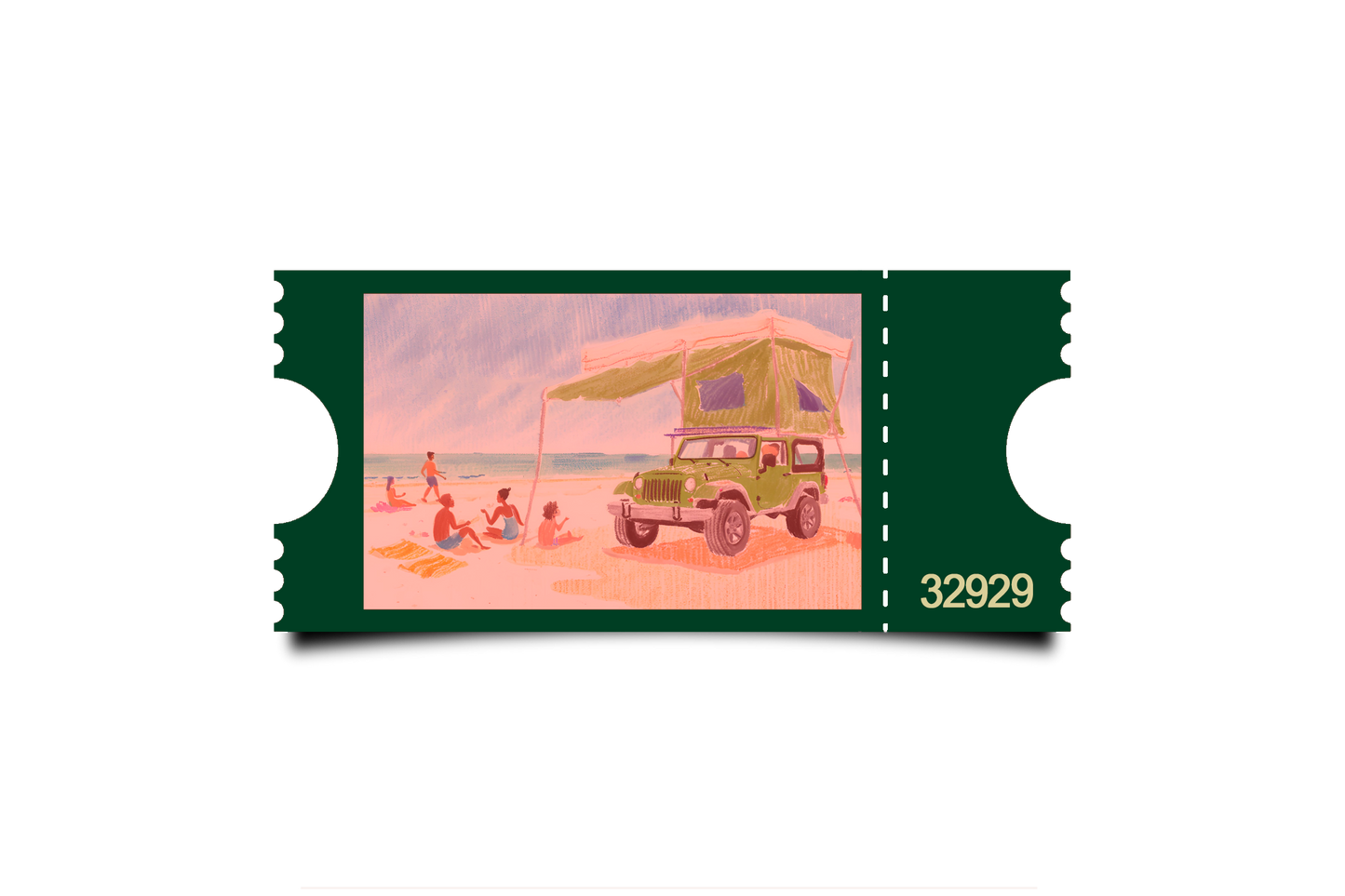 Boleto Ilustración N 32929