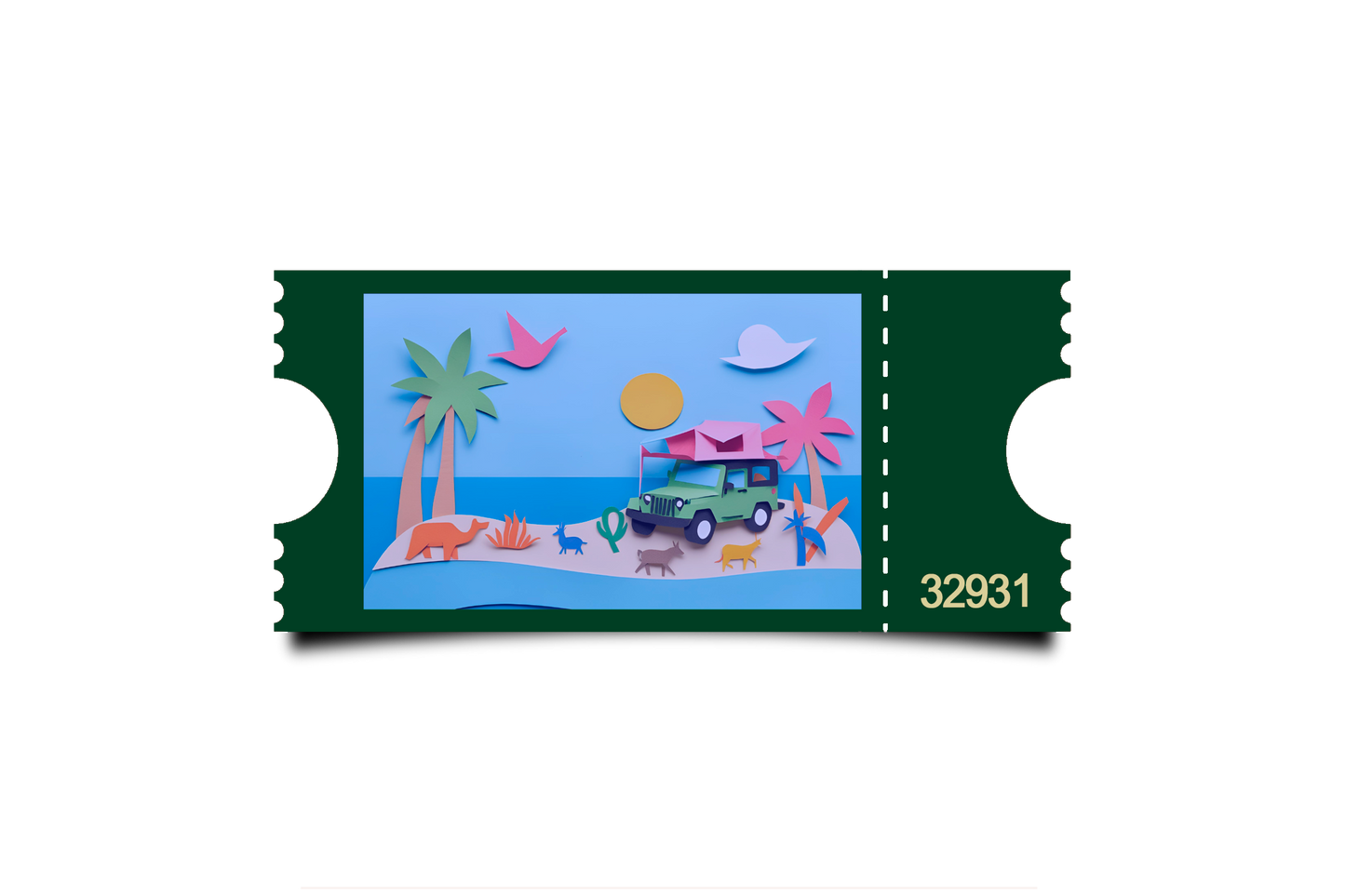 Boleto Ilustración N 32931
