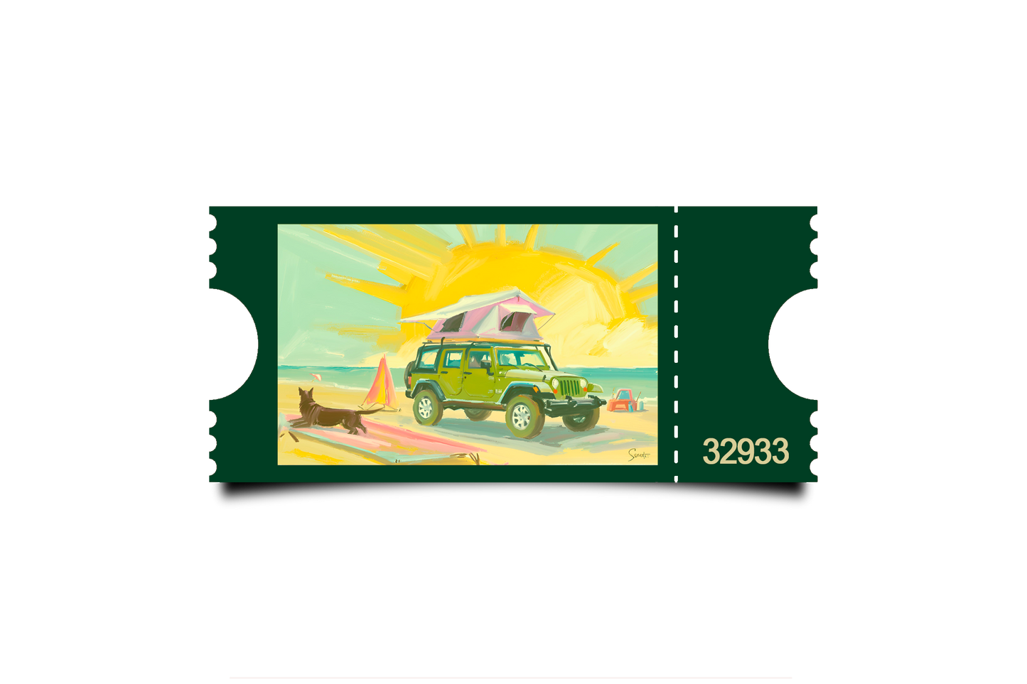 Boleto Ilustración N 32933