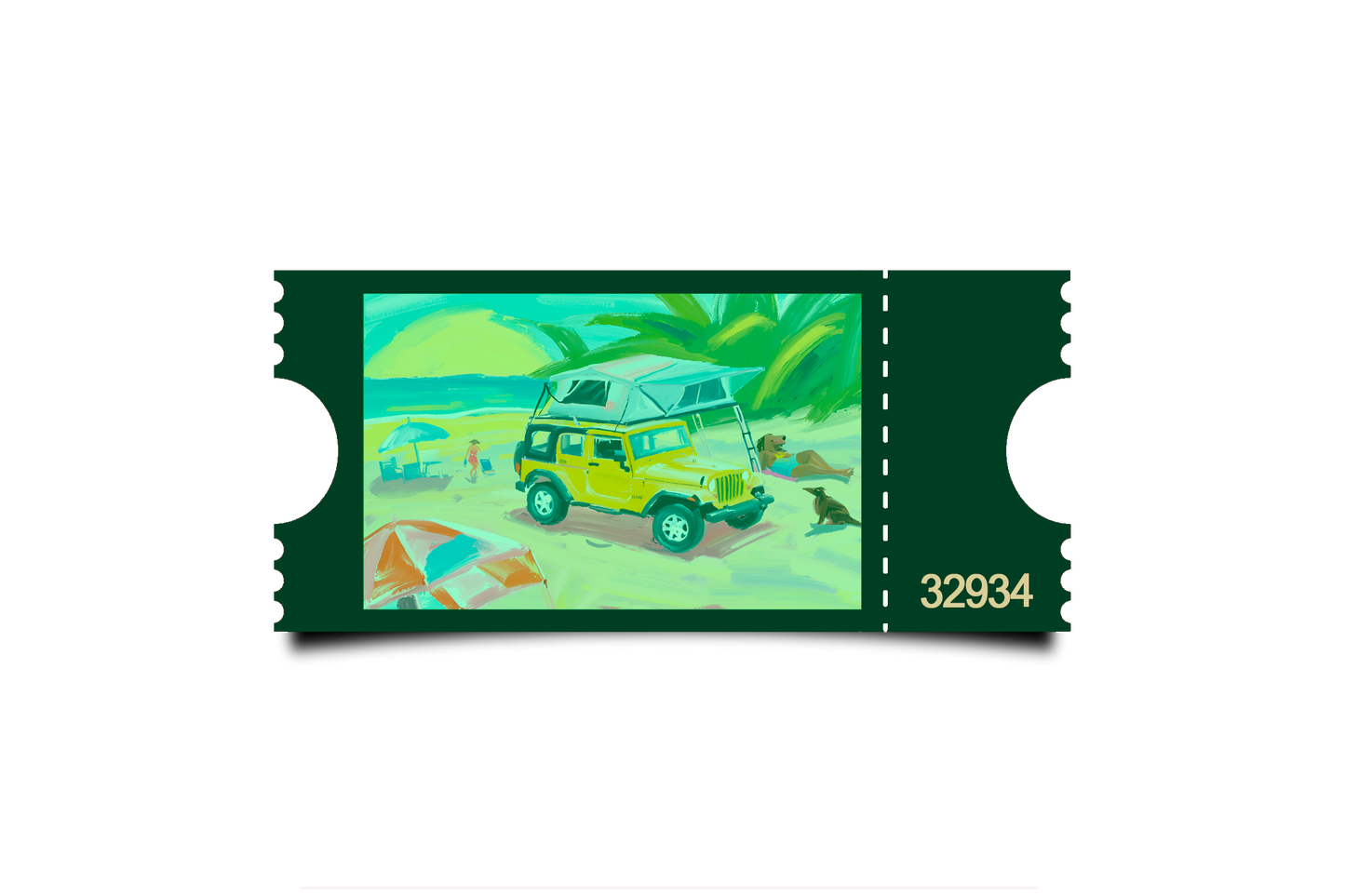 Boleto Ilustración N 32934