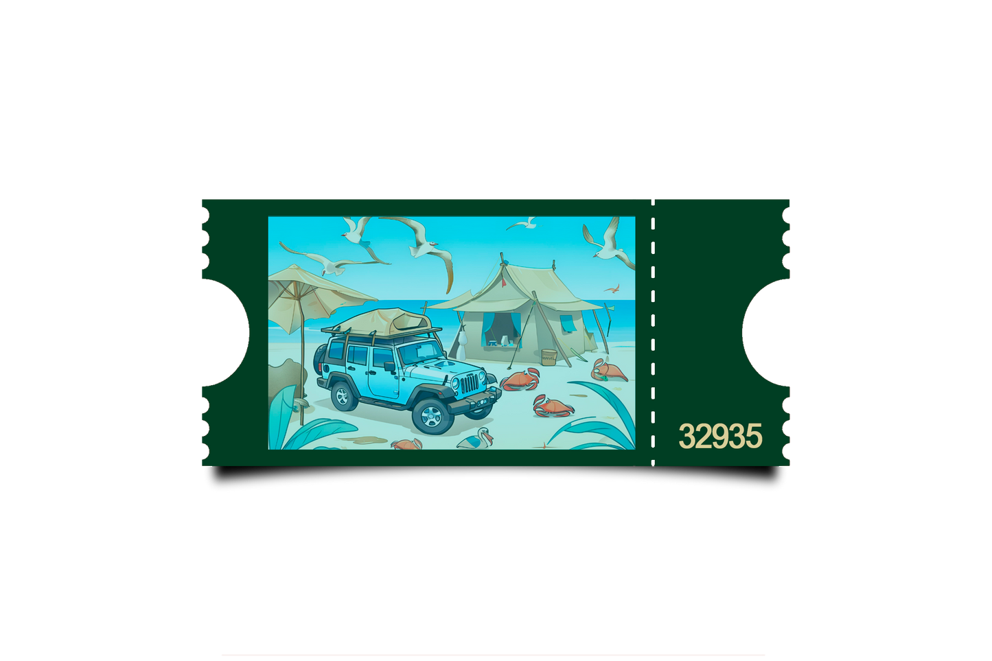 Boleto Ilustración N 32935