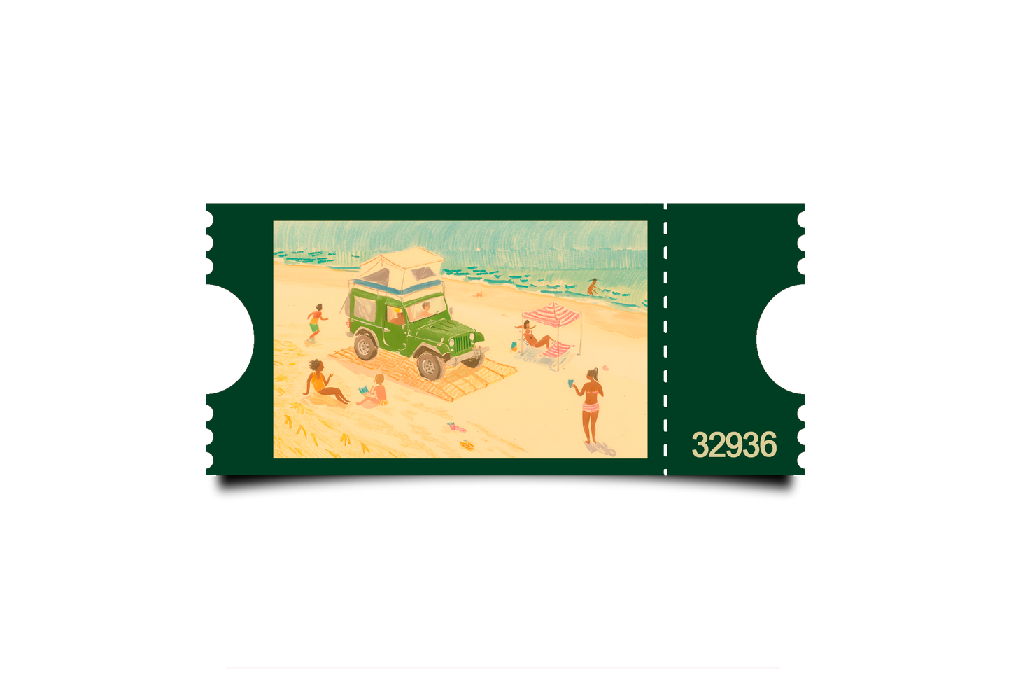 Boleto Ilustración N 32936