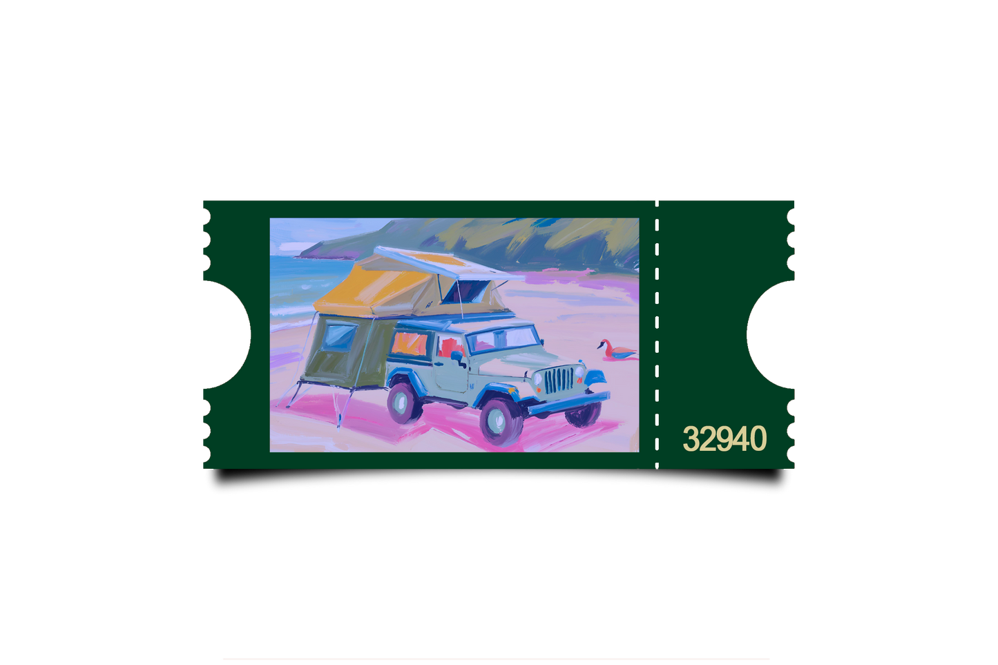 Boleto Ilustración N 32940