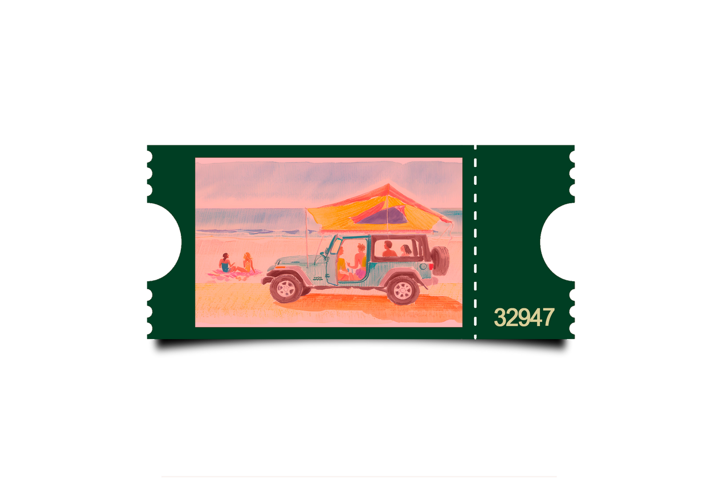 Boleto Ilustración N 32947