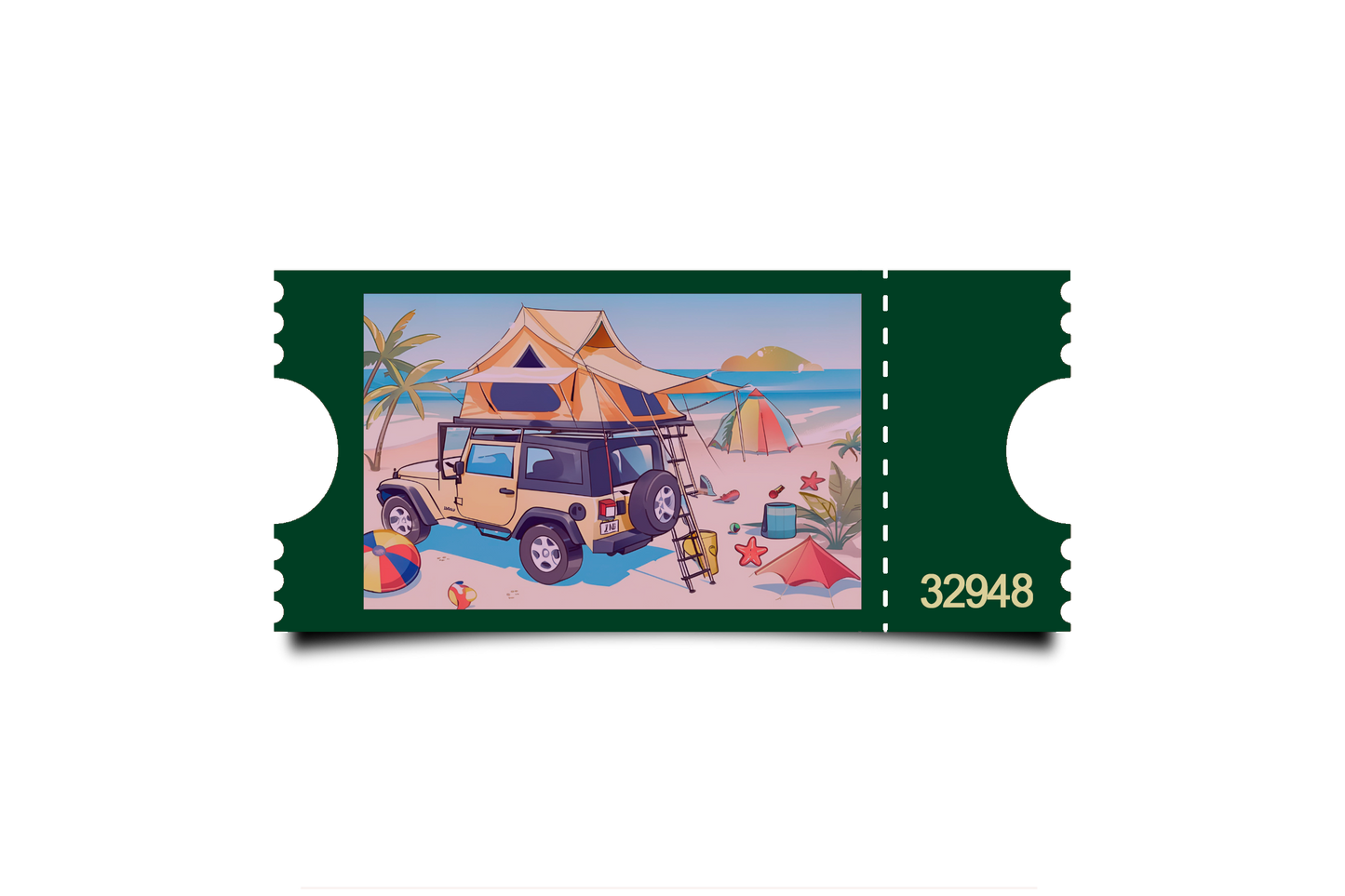 Boleto Ilustración N 32948