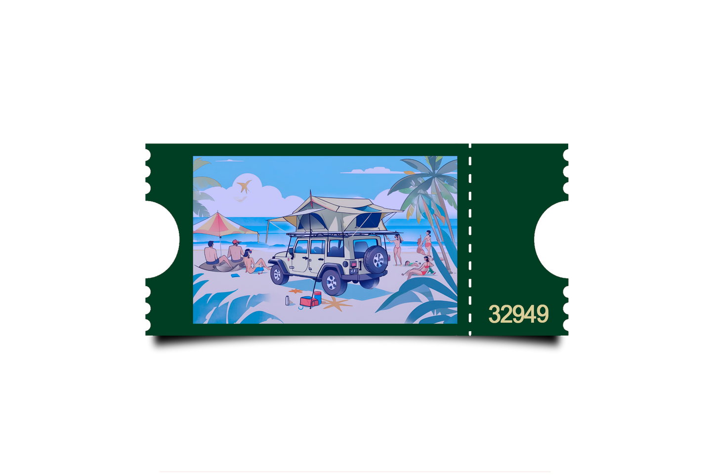 Boleto Ilustración N 32949