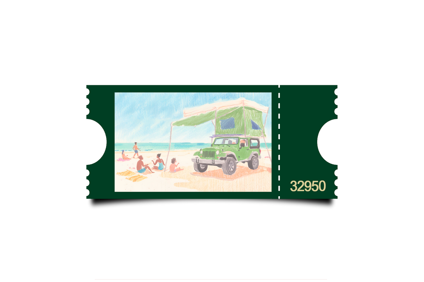 Boleto Ilustración N 32950