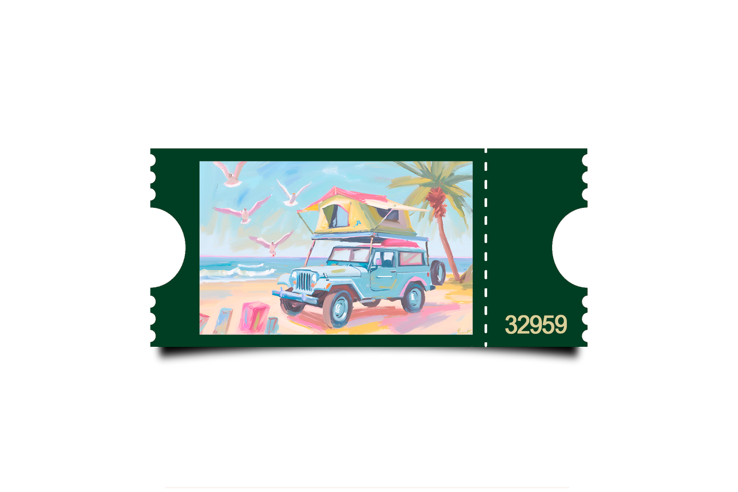 Boleto Ilustración N 32959