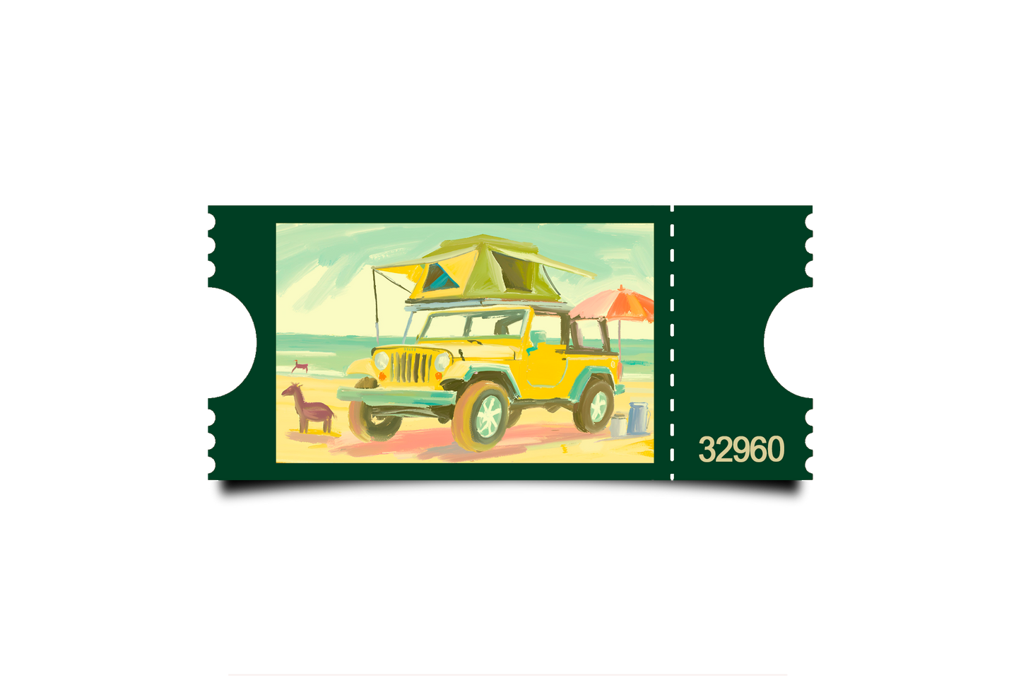 Boleto Ilustración N 32960