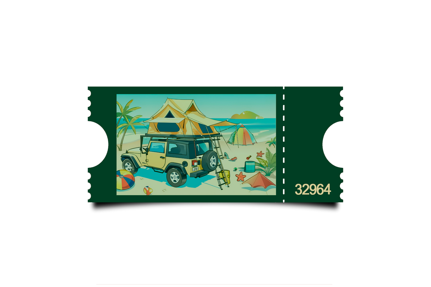 Boleto Ilustración N 32964