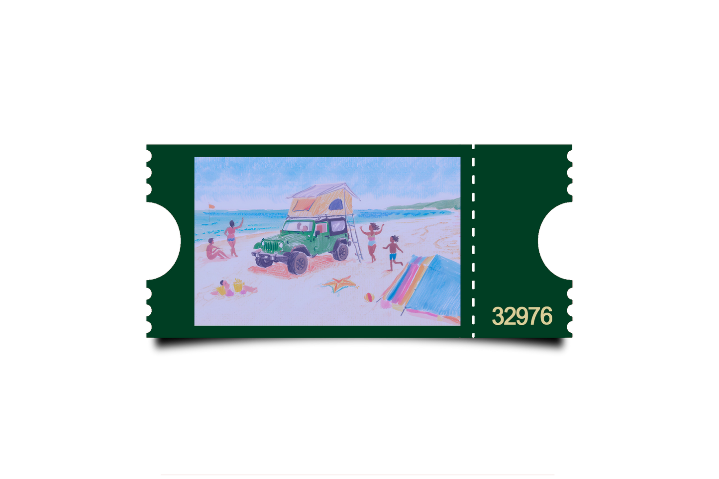 Boleto Ilustración N 32976