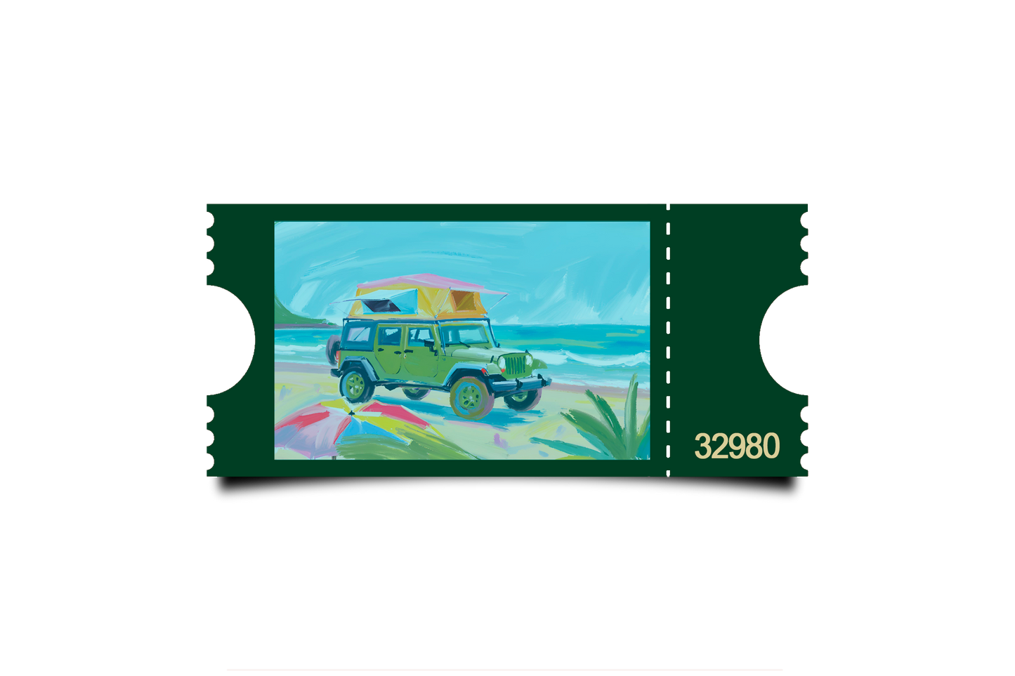 Boleto Ilustración N 32980