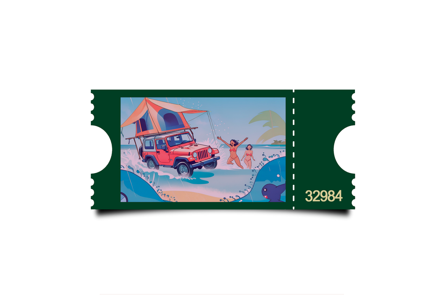Boleto Ilustración N 32984