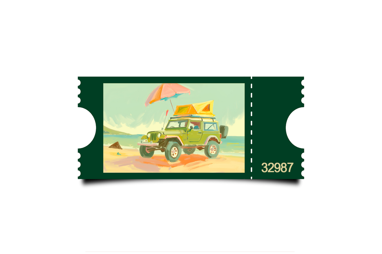 Boleto Ilustración N 32987