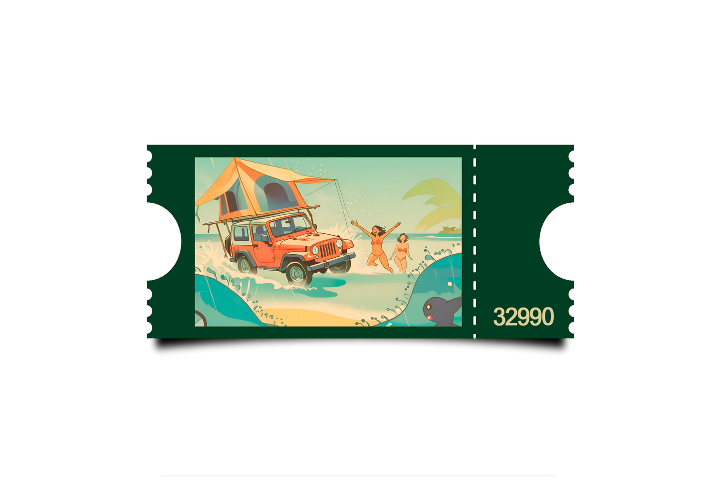 Boleto Ilustración N 32990