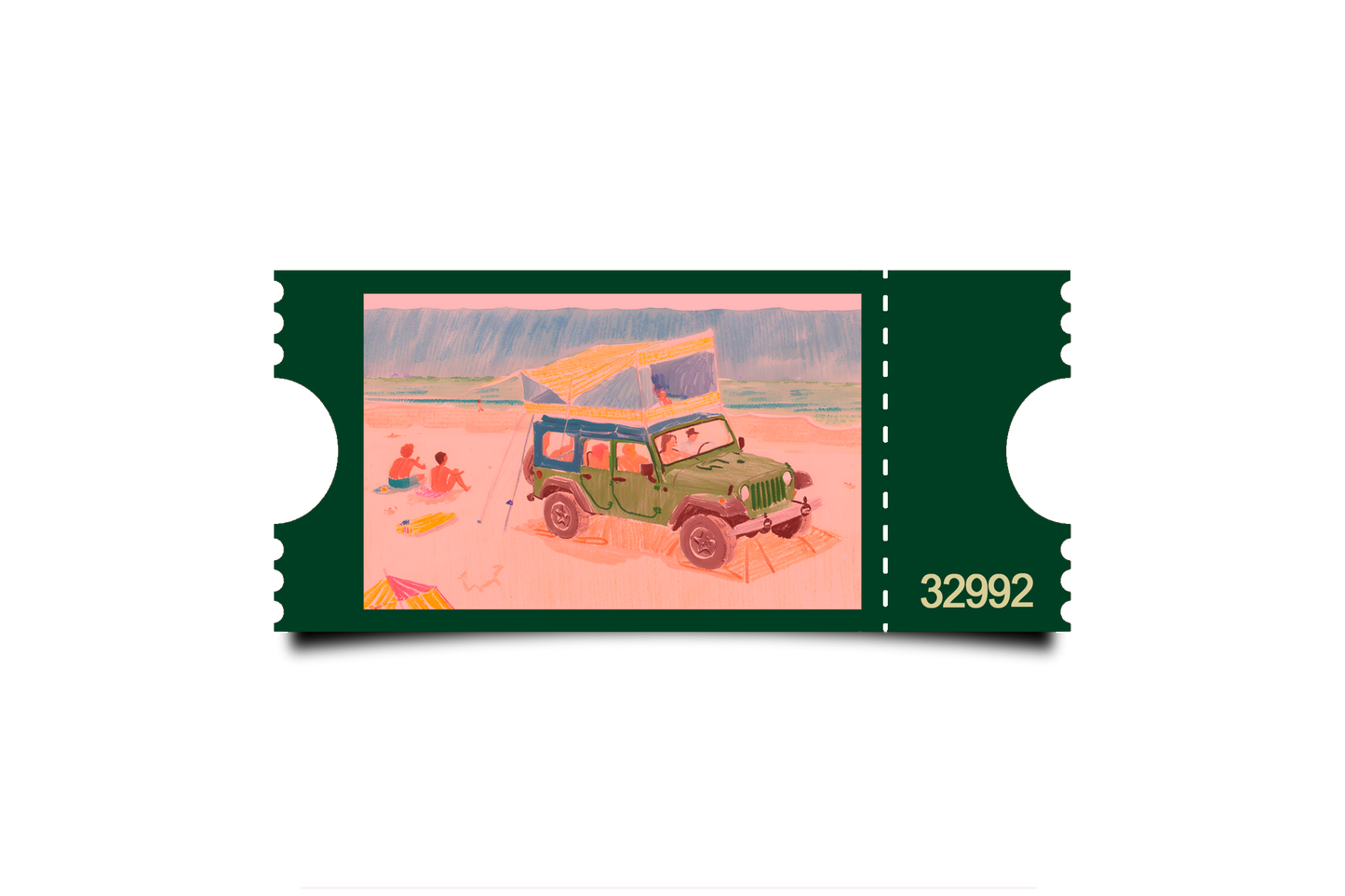 Boleto Ilustración N 32992