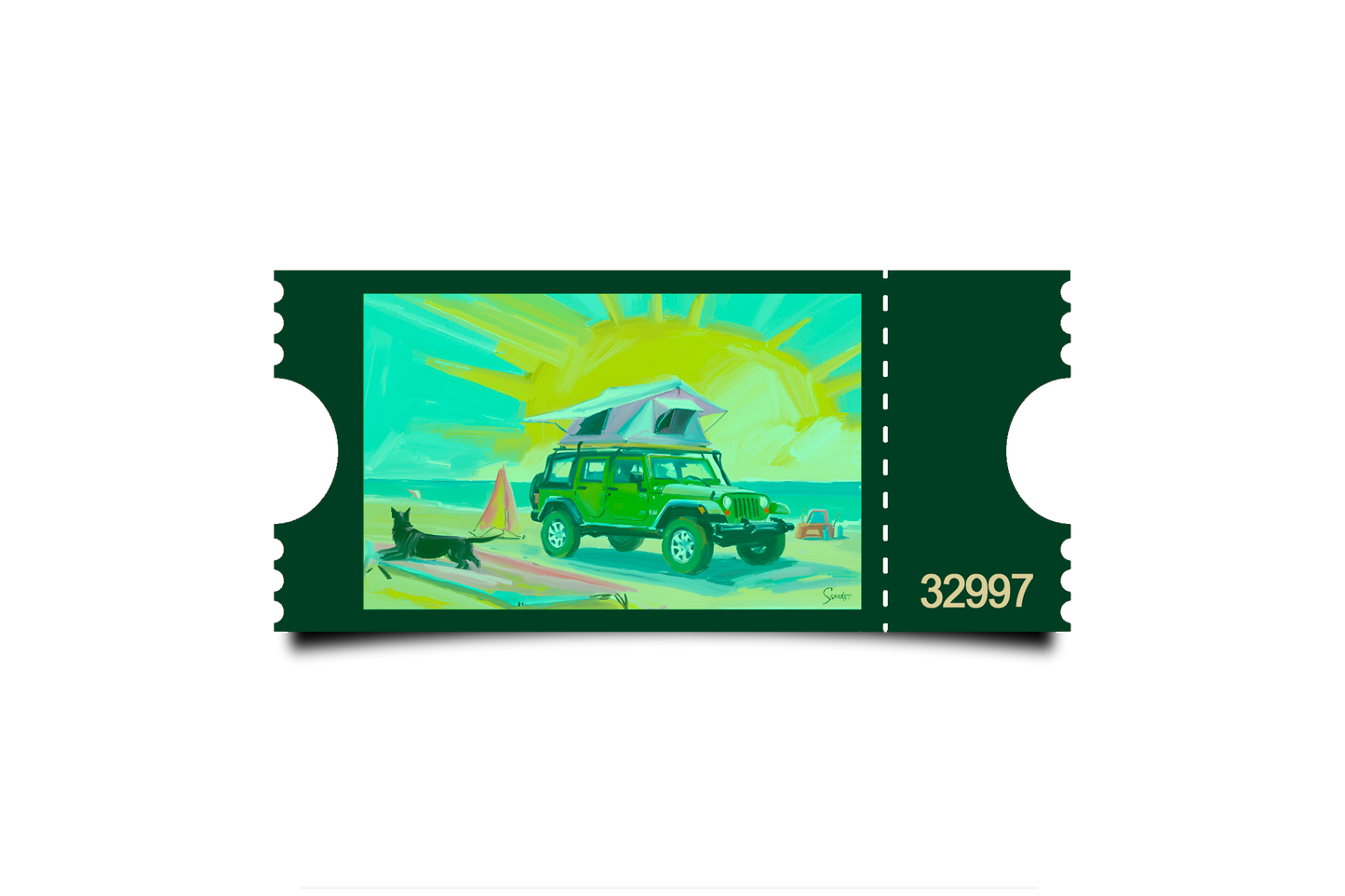 Boleto Ilustración N 32997