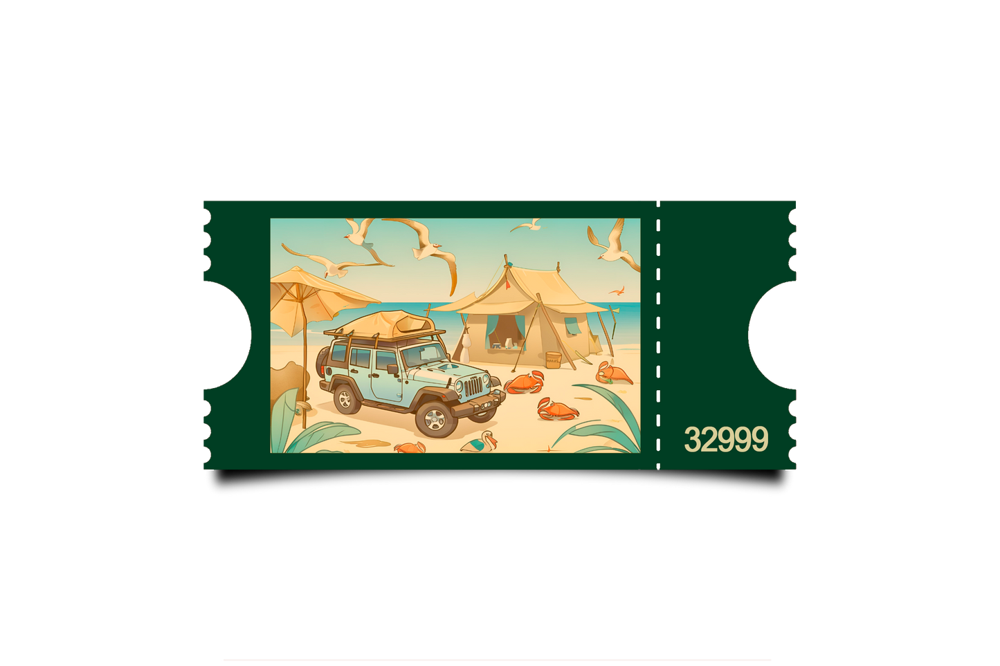 Boleto Ilustración N 32999