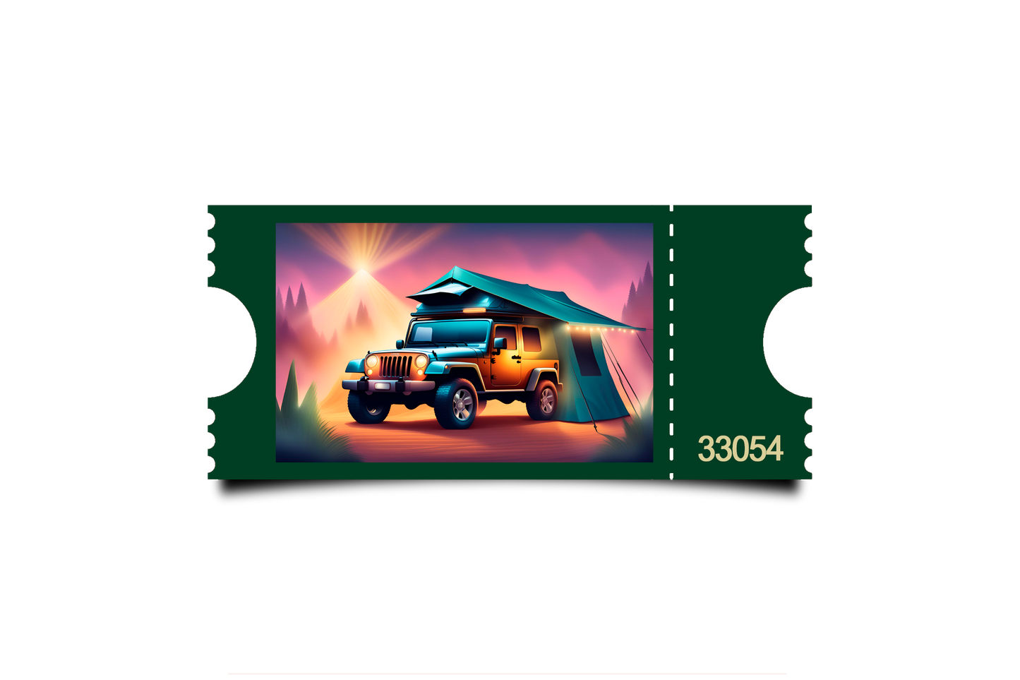 Boleto Ilustración N 33054