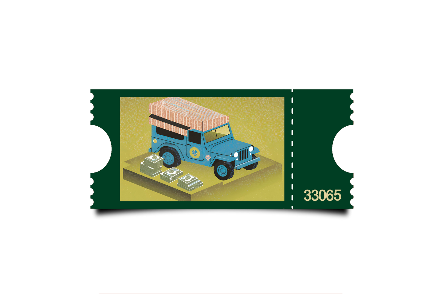 Boleto Ilustración N 33065