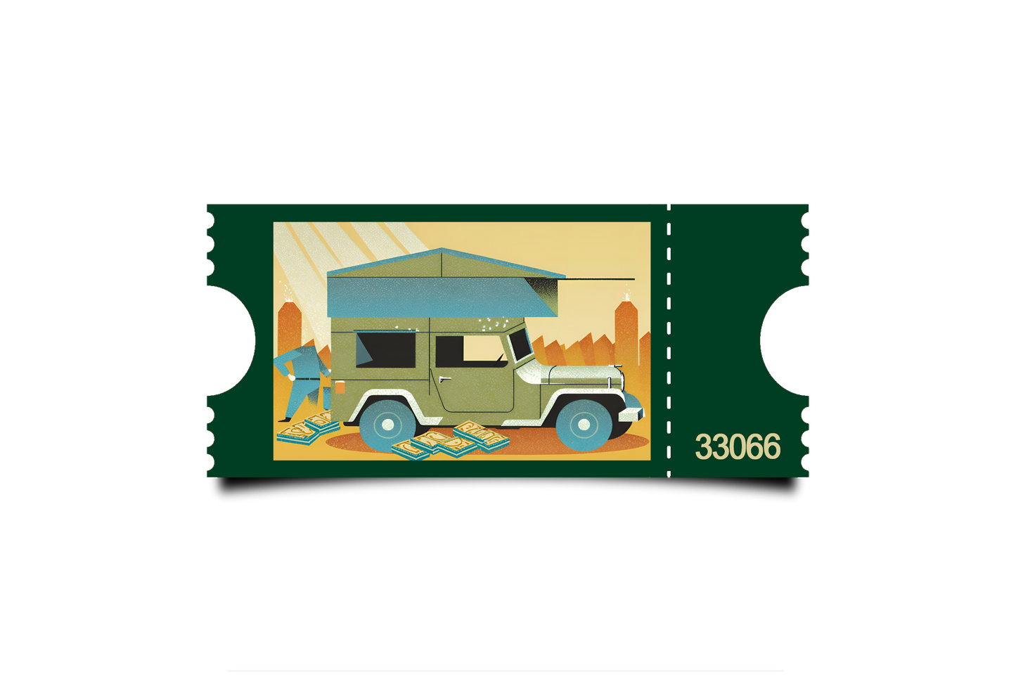 Boleto Ilustración N 33066
