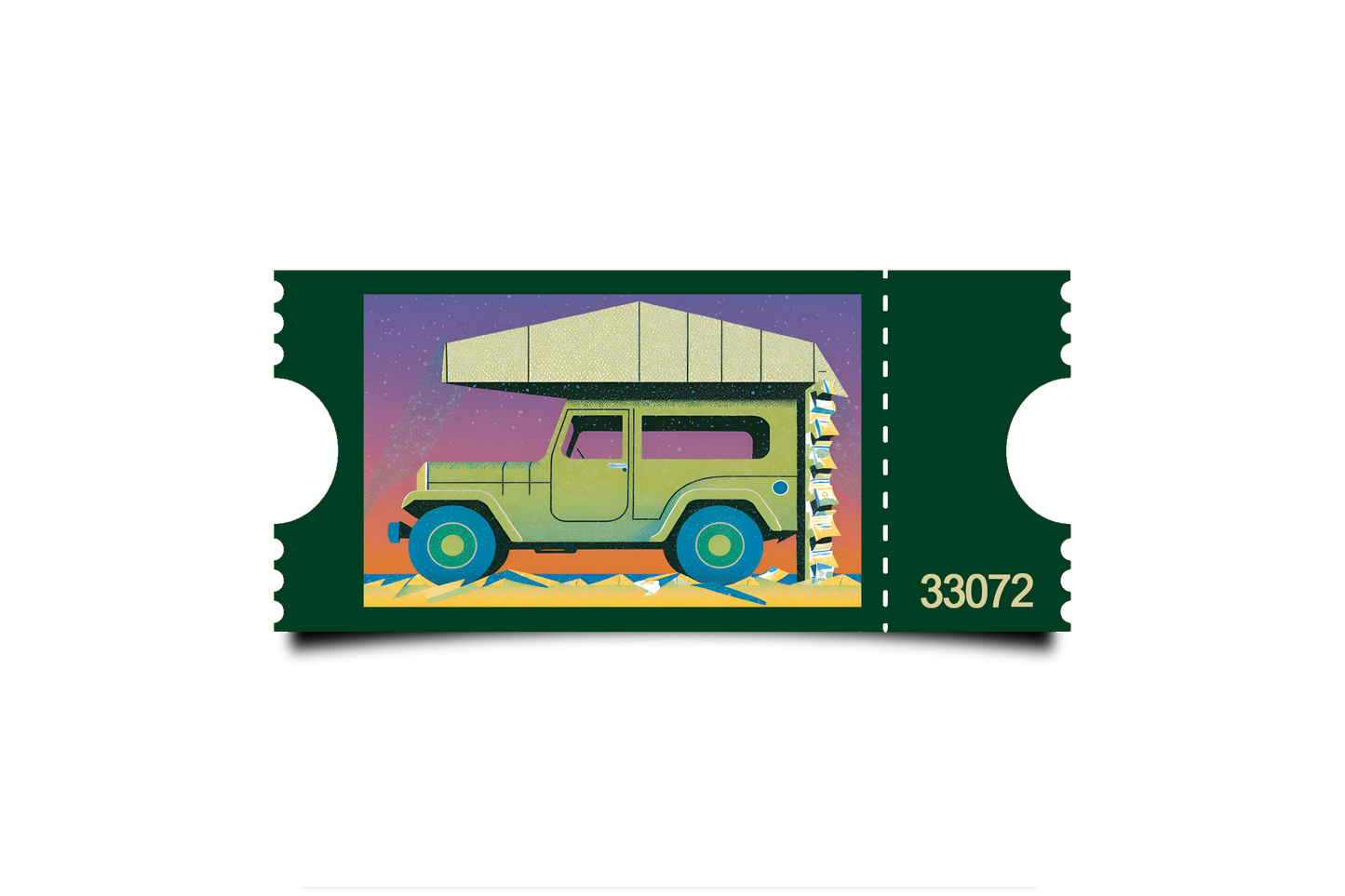 Boleto Ilustración N 33072