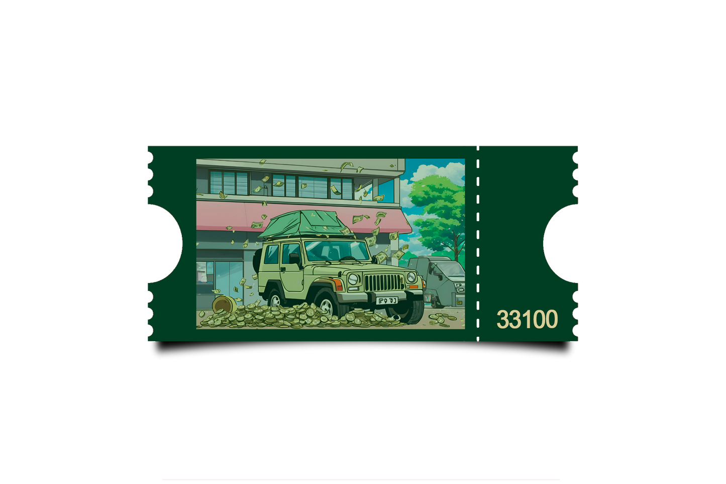 Boleto Ilustración N 33100