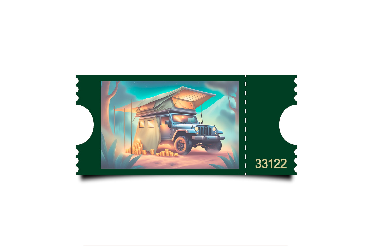 Boleto Ilustración N 33122