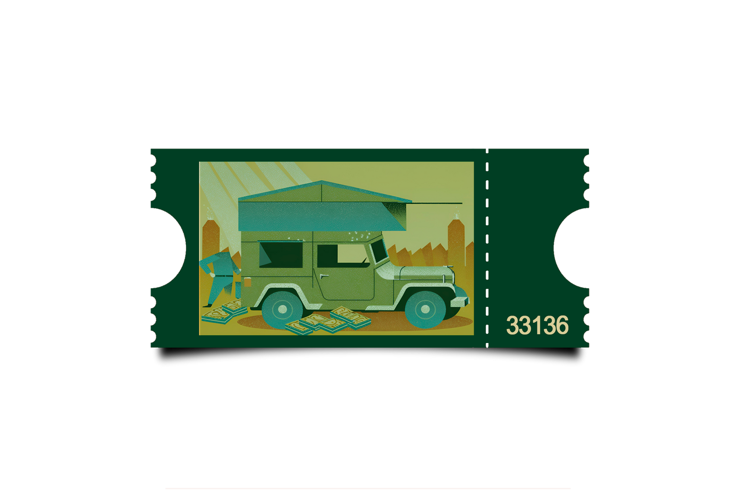 Boleto Ilustración N 33136