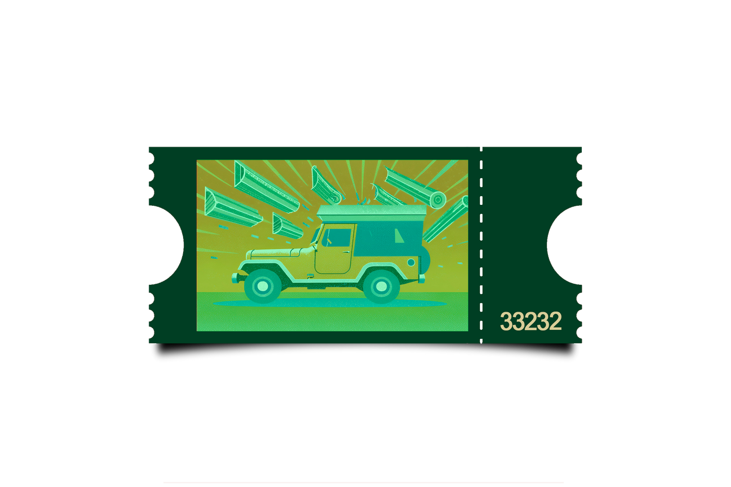 Boleto Ilustración N 33232