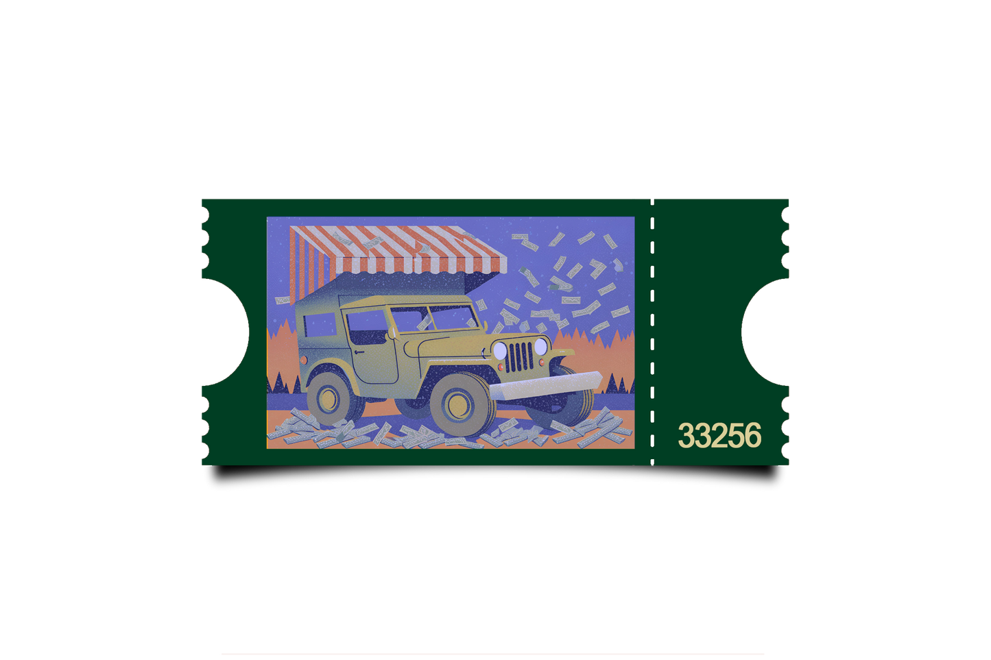 Boleto Ilustración N 33256