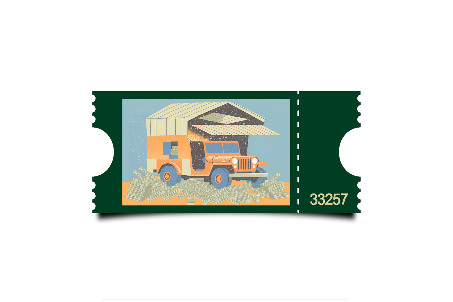 Boleto Ilustración N 33257