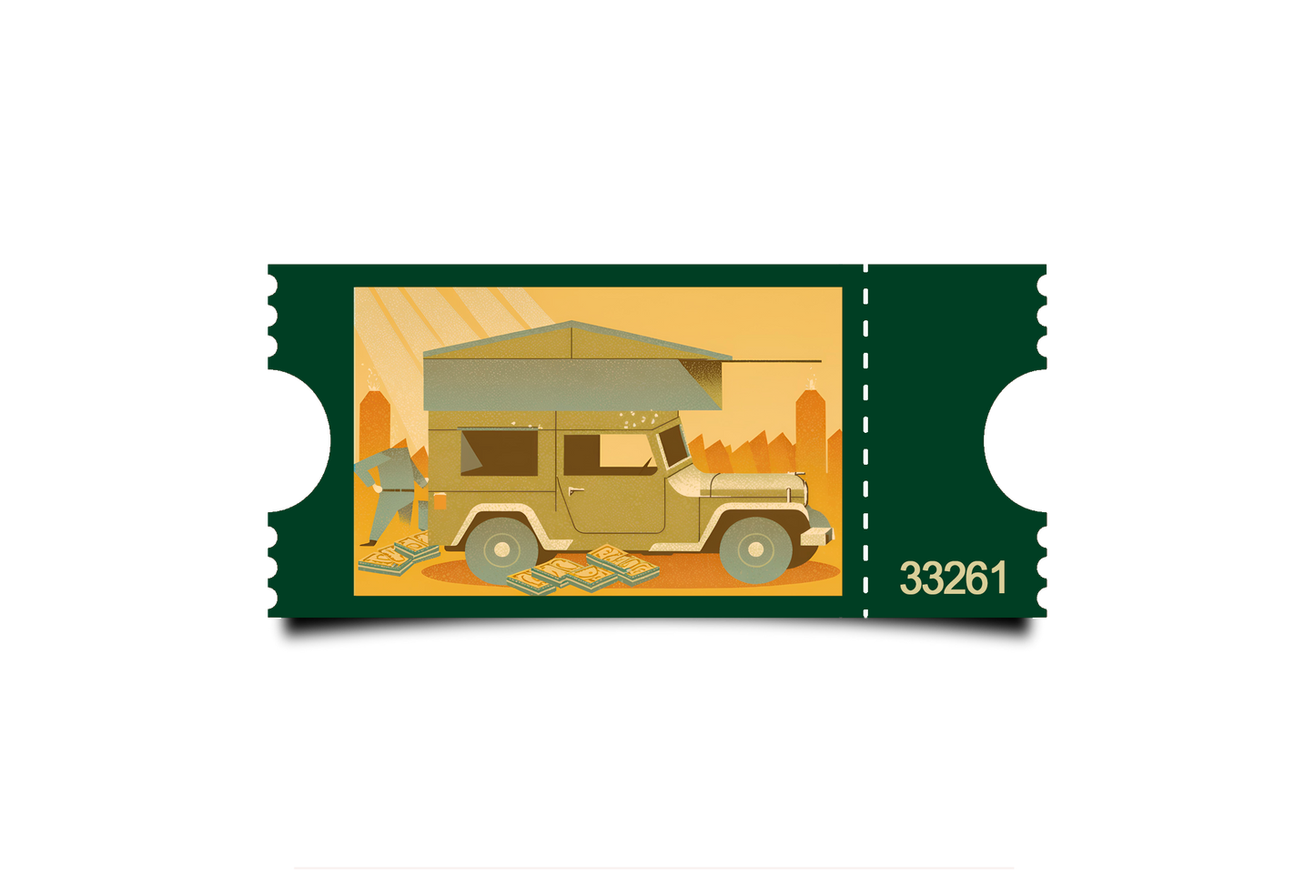 Boleto Ilustración N 33261