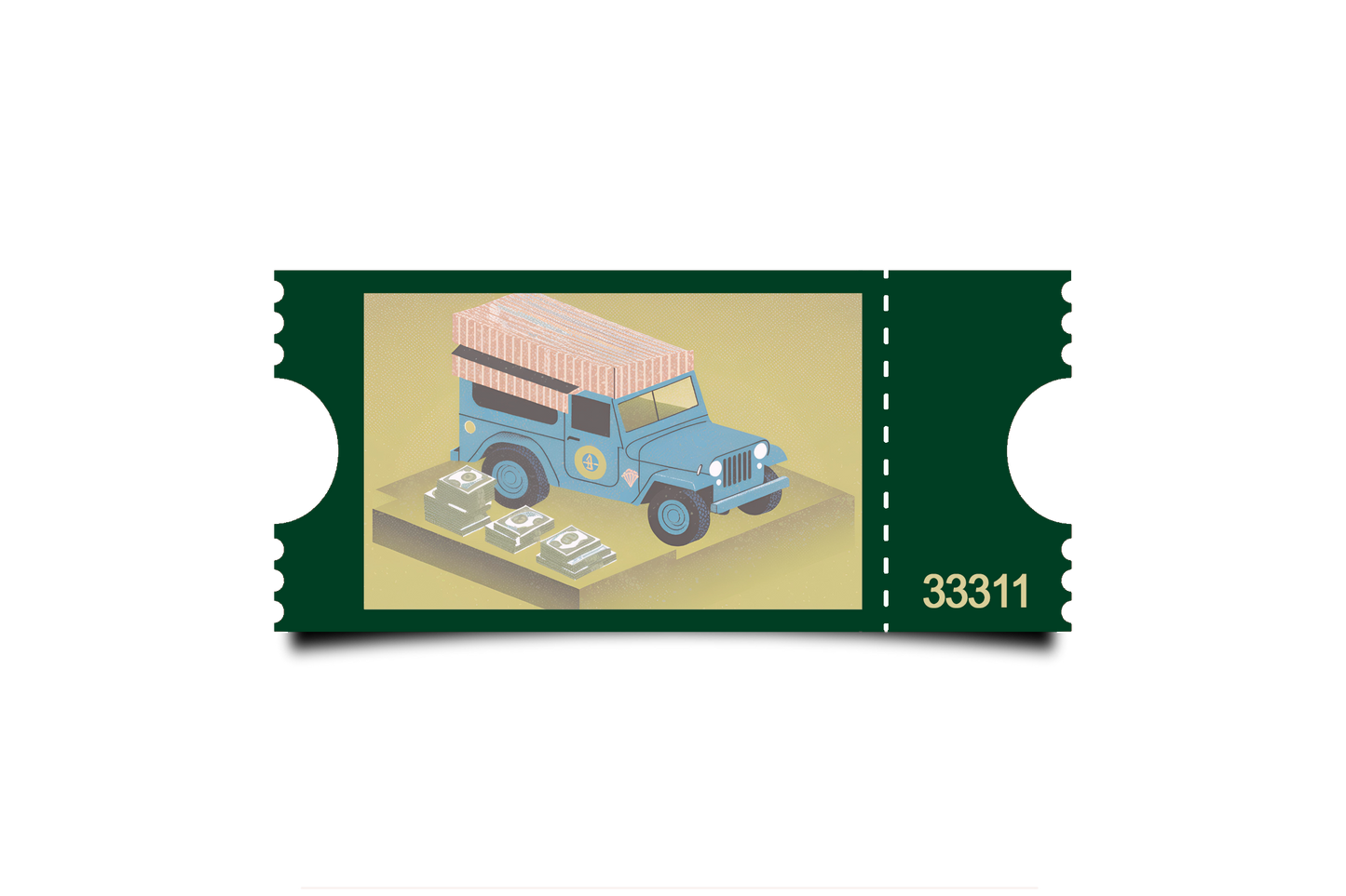 Boleto Ilustración N 33311