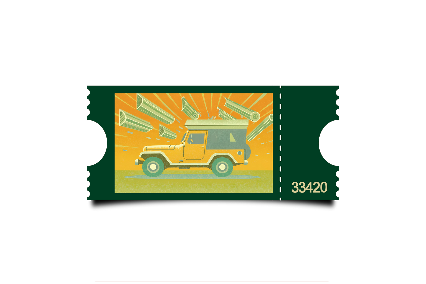 Boleto Ilustración N 33420