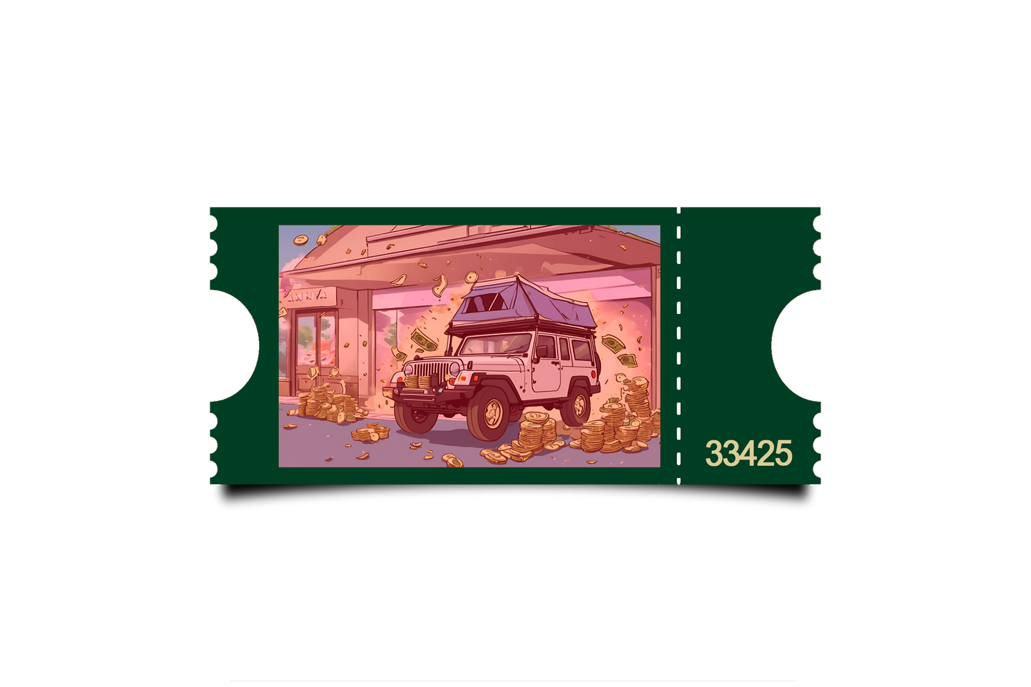 Boleto Ilustración N 33425