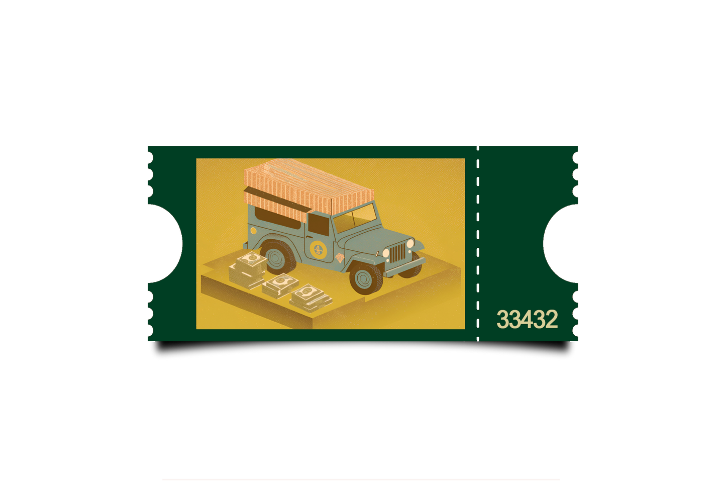 Boleto Ilustración N 33432