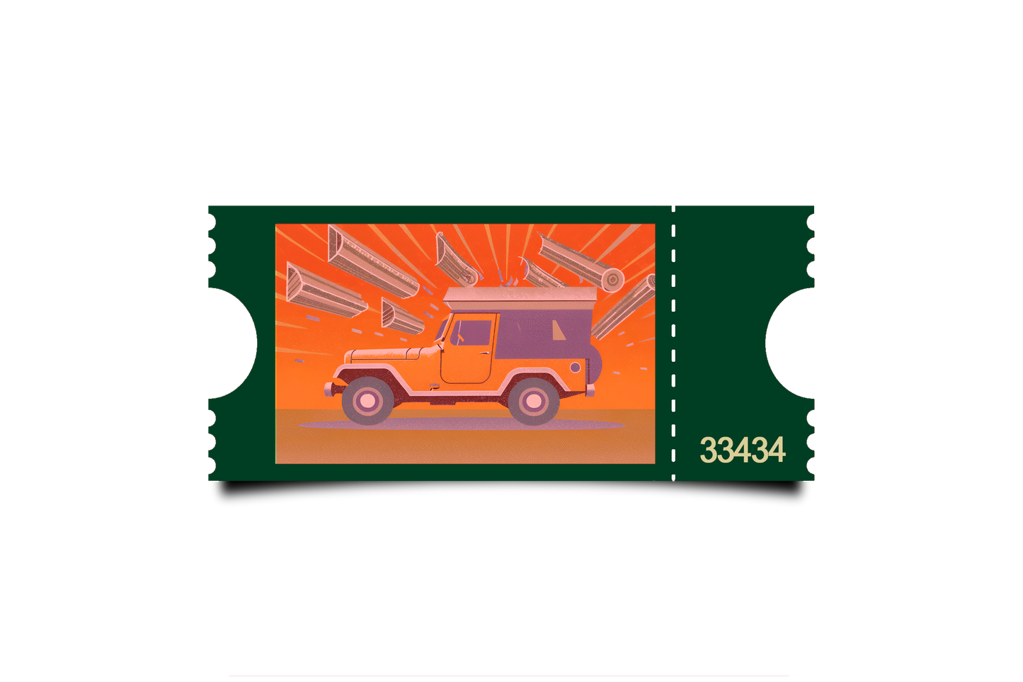 Boleto Ilustración N 33434