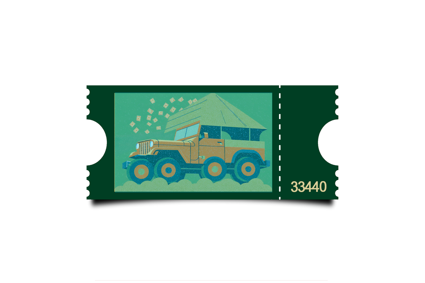 Boleto Ilustración N 33440