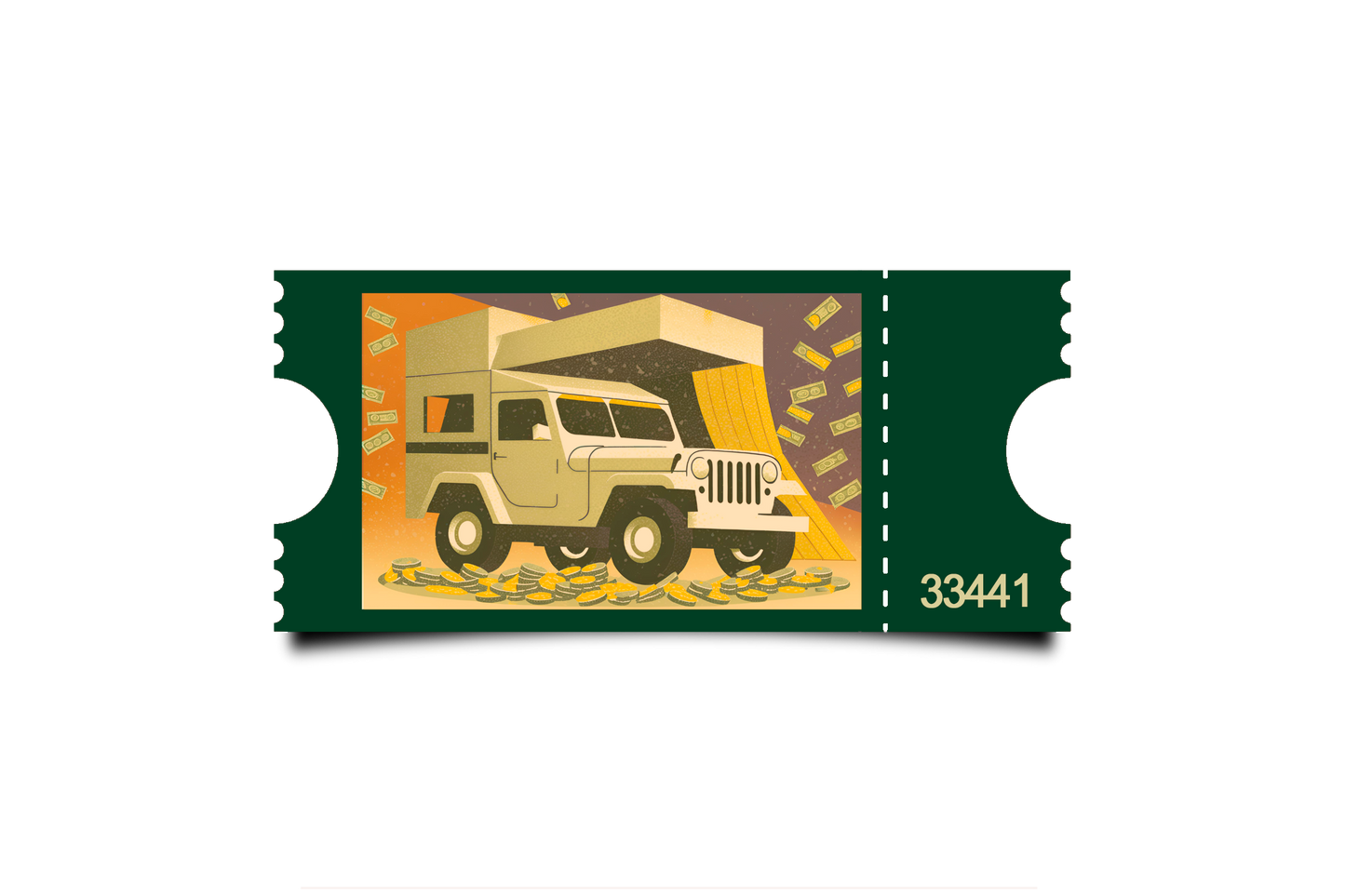 Boleto Ilustración N 33441