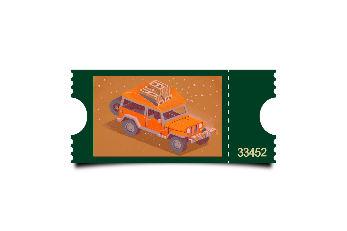 Boleto Ilustración N 33452