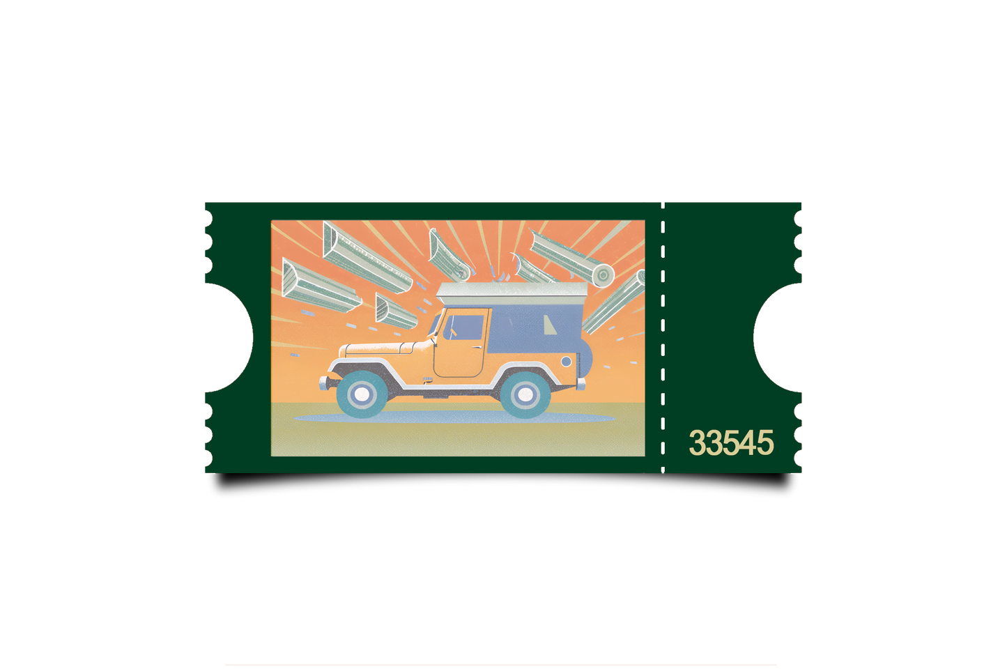 Boleto Ilustración N 33545