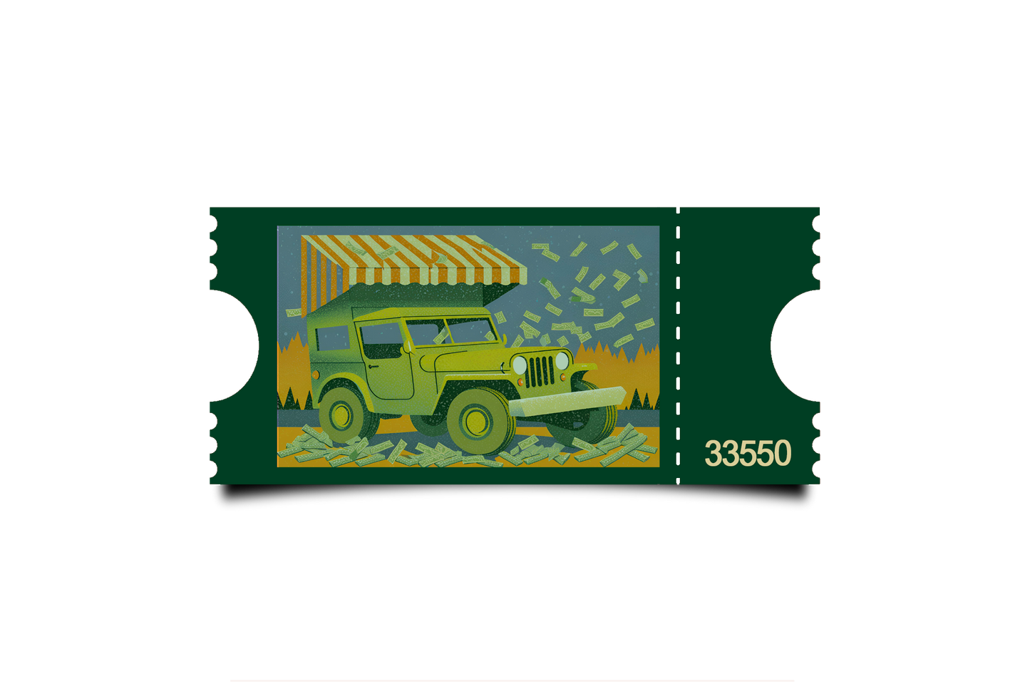 Boleto Ilustración N 33550