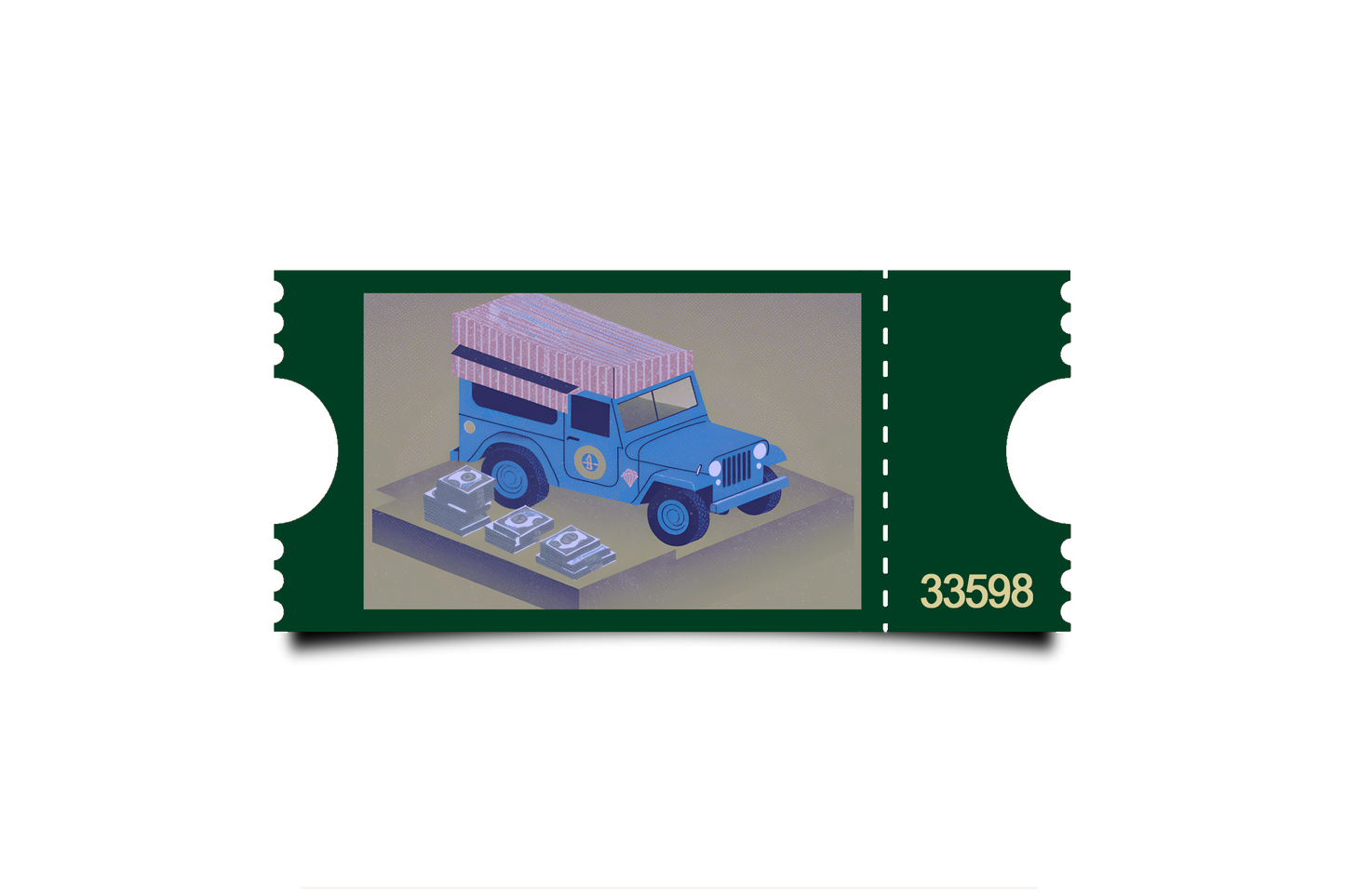 Boleto Ilustración N 33598