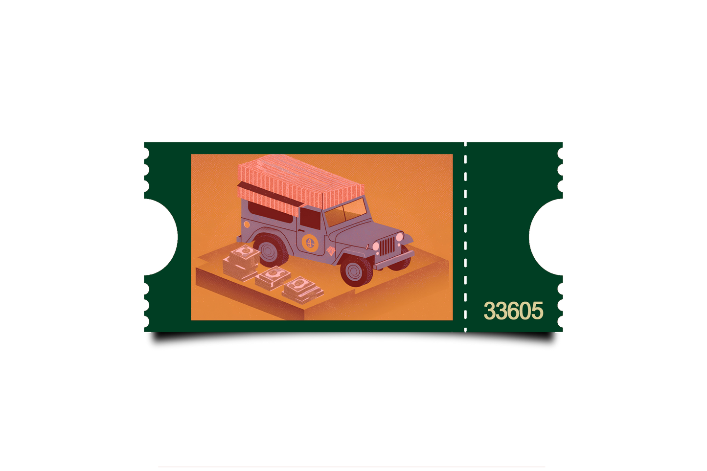 Boleto Ilustración N 33605