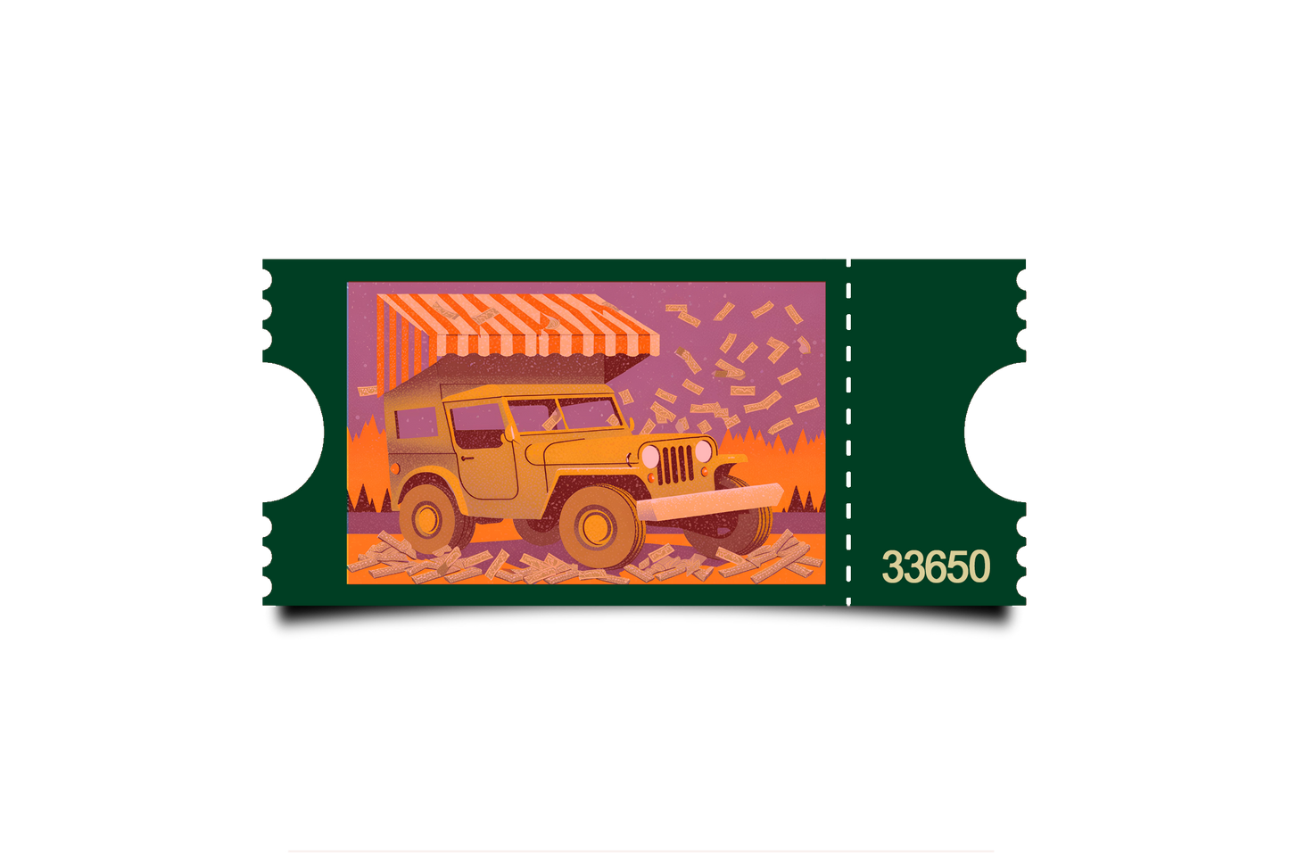 Boleto Ilustración N 33650