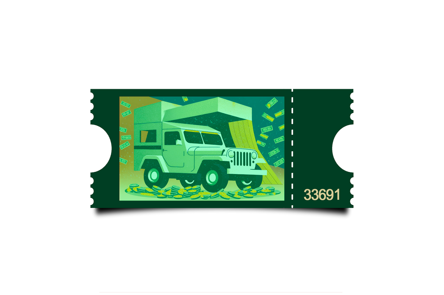 Boleto Ilustración N 33691