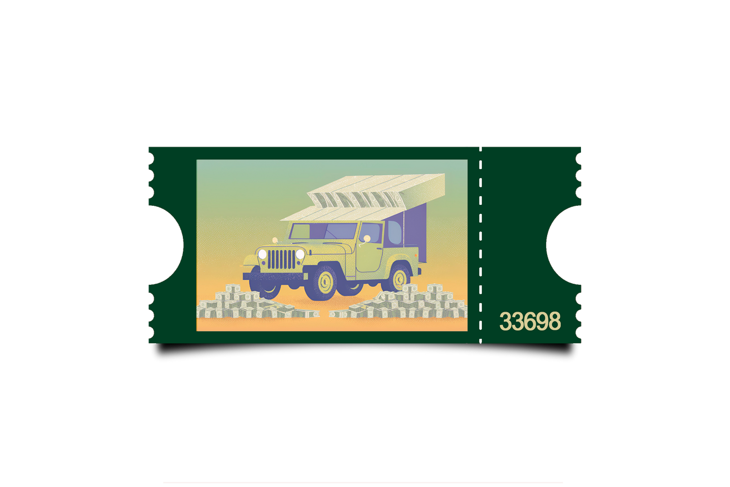 Boleto Ilustración N 33698