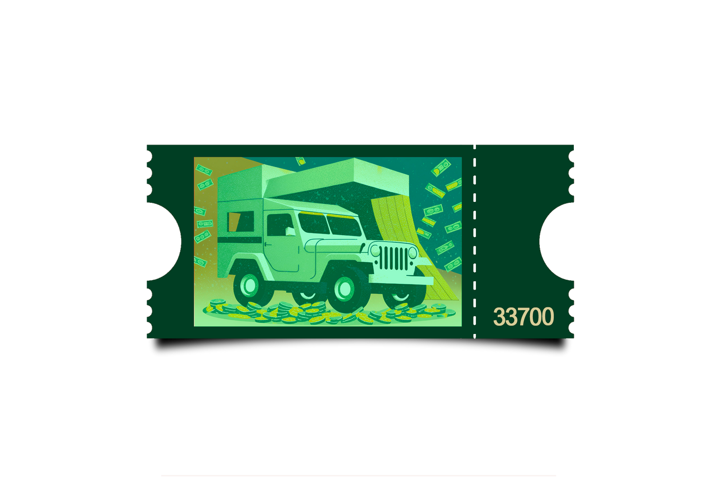 Boleto Ilustración N 33700