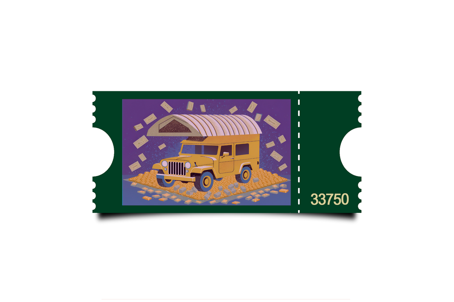 Boleto Ilustración N 33750
